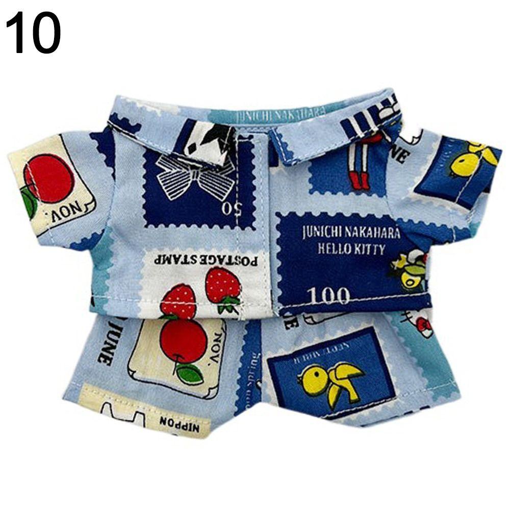 Outfit Cotton Stuffed Mini Clothes Doll Shirt 20cm Doll Clothes Doll Undercoat Firut Sleep Clothes