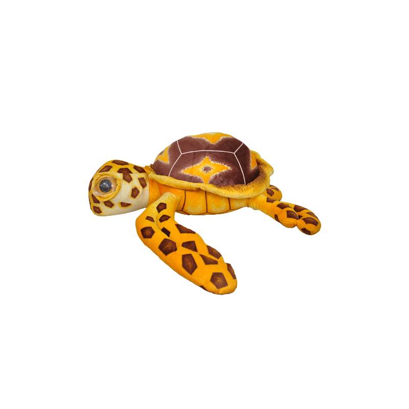 

Turtle Plush Sea Toy Pp Cotton Filling Cartoon Doll Children Birthday Present кофейный