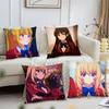1Pc C-Classroom Of The Elite Anime Pillow Case Fashion Square Pillowcase Bedroom Sofa Room Ins Decoration Leisure