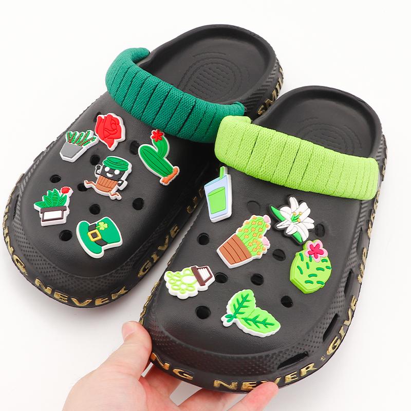 Shoe Charms Accessories Fits for Boys Girls Kids Women Weed Christmas Gifts Birthday Party Favors Pins Decorations 1Pc