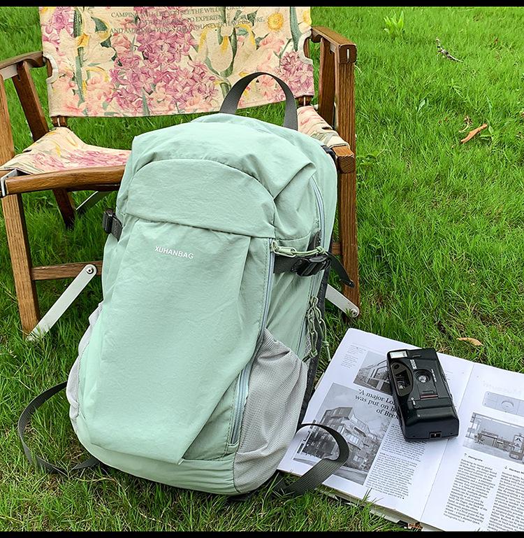 Men's Large Capacity Outdoor Backpack - Lightweight, Casual for Hiking, Travel, Cycling, School, and Laptop Use