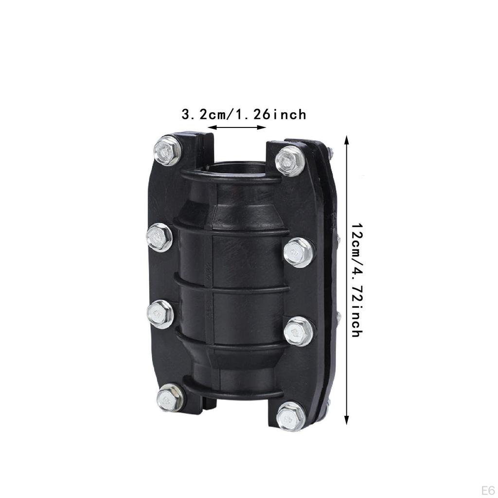 Hose Clamp for Water Pipe Leak Repair, Sealant, Emergency Plug Cast Iron, Cement, PVC