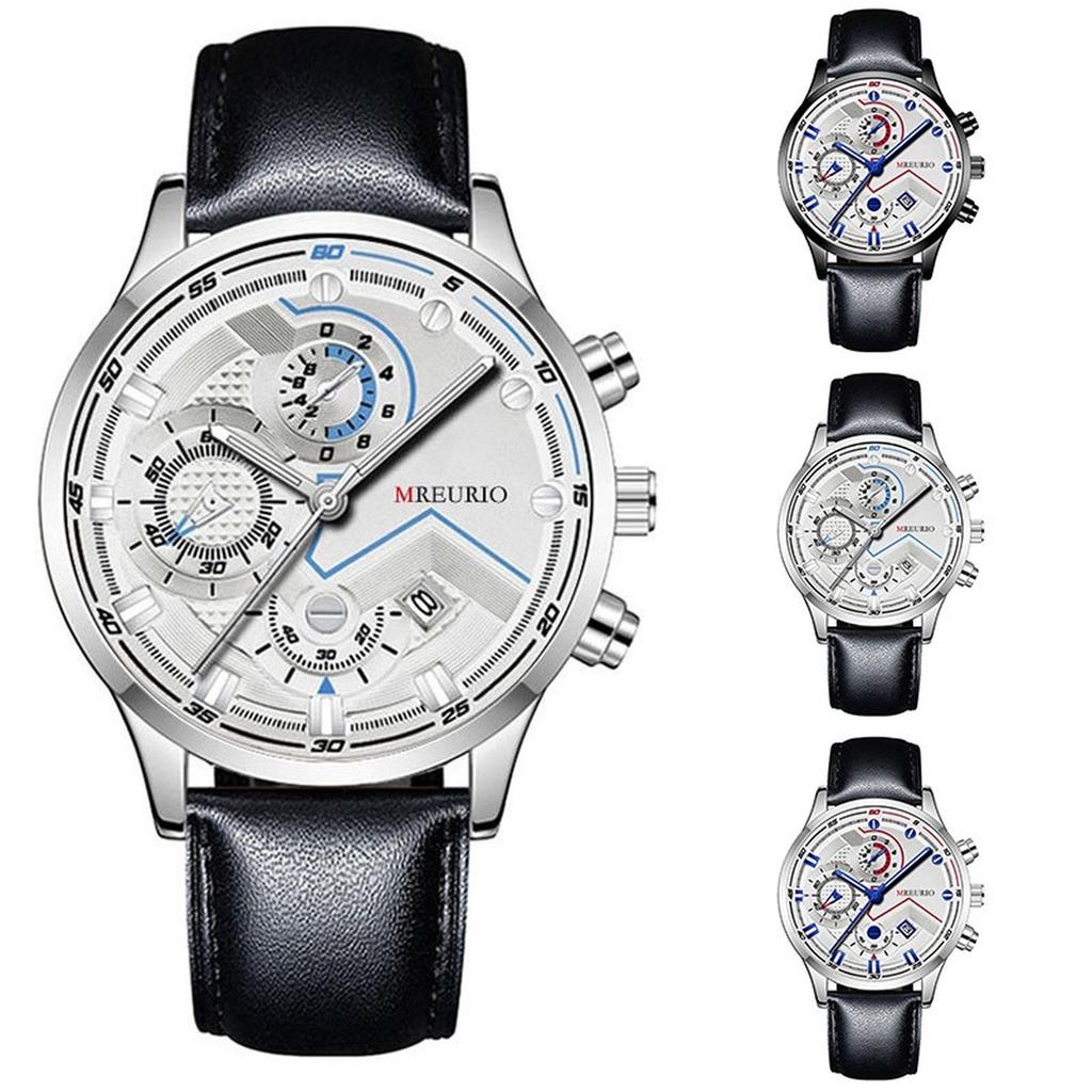 Men's Waterproof Luminous Running Alarm Clock Watch