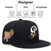 Men's Fashion Leaf Embroidery Snapback Hats Adjustable Hip Hop Baseball Cap For Adult Baseball Sports Leisure Caps