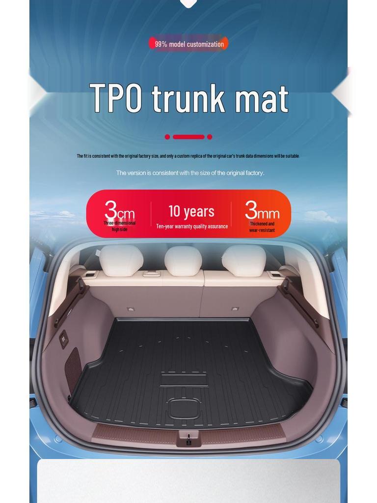 Shangjie H5 Trunk Mat: Car Interior Decoration & Modification Accessory