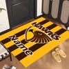 Hawthorn Hawks  (1) Personalisierter Name Büro Teppich Stilvolle Dekoration für Wohnzimmer Schlafzimmer Küche