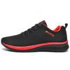 Fashion Black Red Running Shoes Couple Breathable Light Sports Sneakers Men Gym Shoes Tenis Masculino Men's Sandals Summershoes Hombre