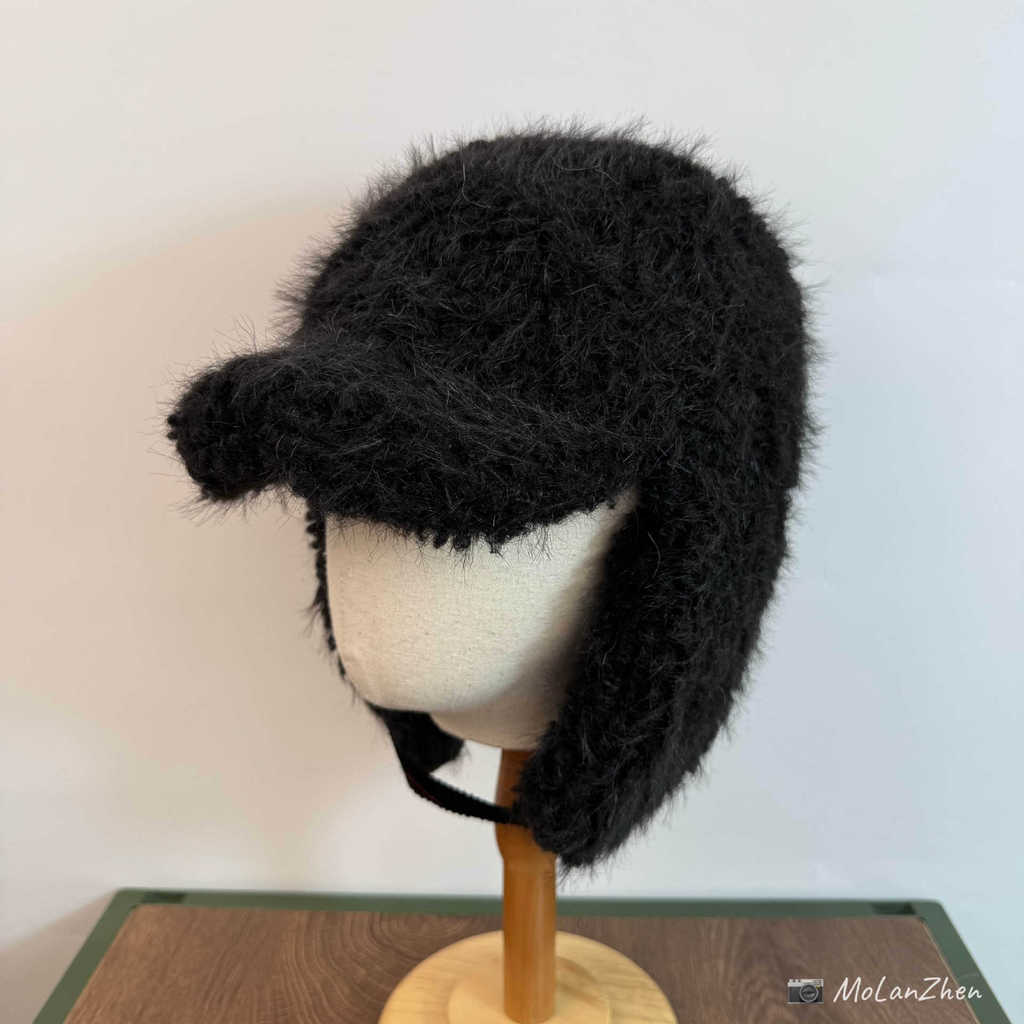 

Plush Hat With Windproof Design For Men And Women Casual Fall And Winter Wear чорний