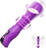 Thrusting Beads Dildo 3 In 1 Telescopic Wriggle Vibrator Women Clitoris G Spot Stimulator Female Masturbation Adult Sex Toys 18+