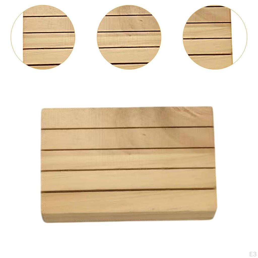 Spillekortholder Display Premium for Barn Seniorer Voksne Stabil Massivt Tre Organizer