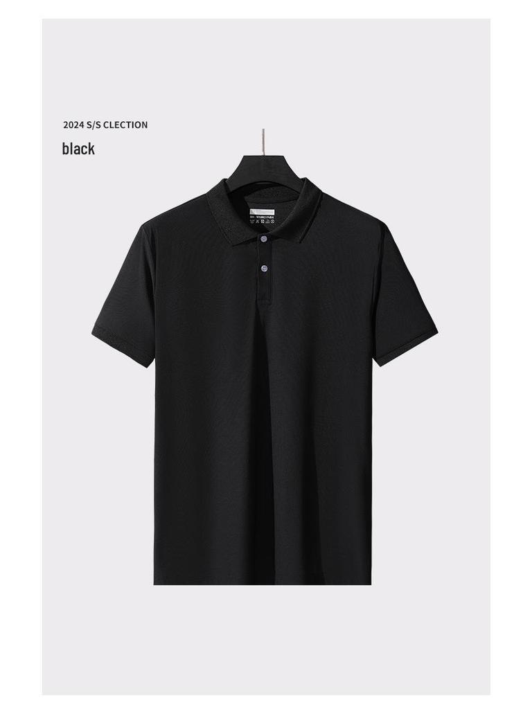 Custom Multi-Color Polo Shirt: Logo Print, Turn-Down Collar, Short Sleeve, Loose Fit, Embroidery