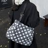Autumn new high-value retro niche cute cartoon lazy wind shoulder bag women's fashionable casual bag