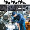 35PCS Engine Under Cover Splash Shield Guard Body Bolts Screws, Bumper Fender Liner Push Retainer Fastener Rivet Clips, Bumper Clips Extruded U-Nuts