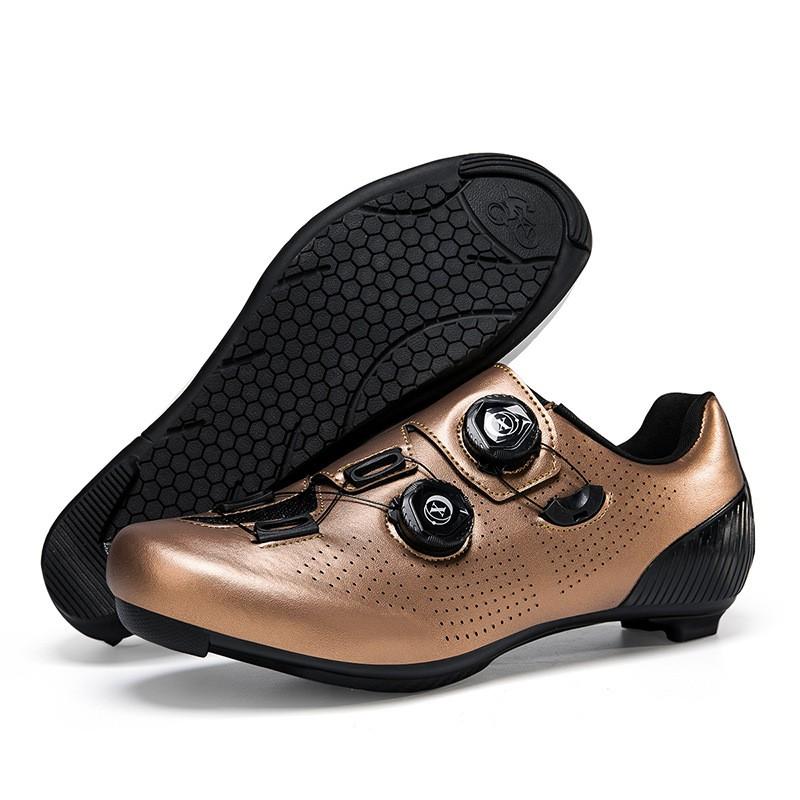 Mens Cycling Shoes Road Mountain Bike With Stiff Sole Breathable Fit Unisex Riding Footwear