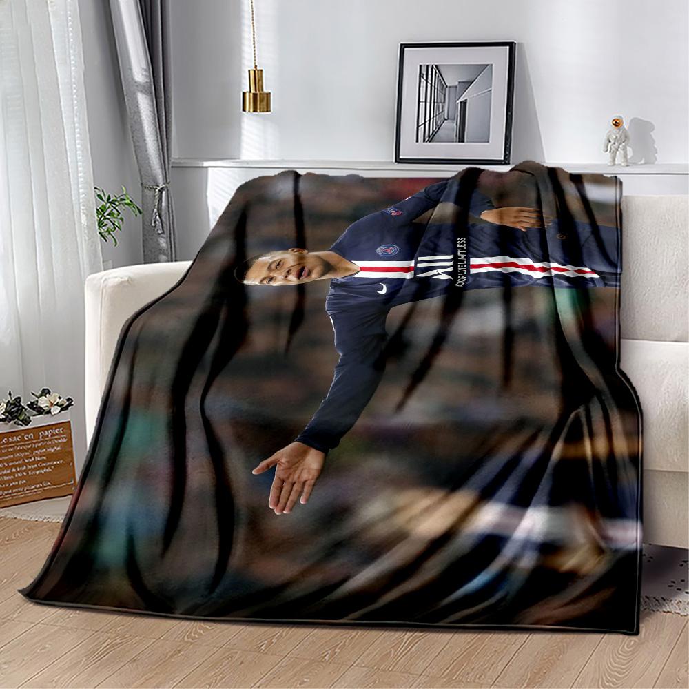 Football Player Goal Blanket Warmthful Decor Great for Seaside Sofa Bed Four Seasons Multipurpose Warmthful Decor Best Holiday Gift for Friends Family