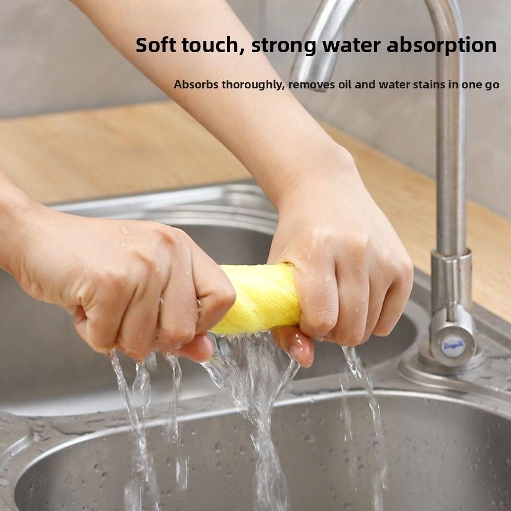 20Pcs 30x30cm Microfibre Cleaning Cloths Soft Household Cleaning Towels Car Cleaning Rag  Bathroom