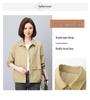 Women's Spring/Autumn Casual Short Jacket 2024 - Korean Style for Middle-Aged Moms