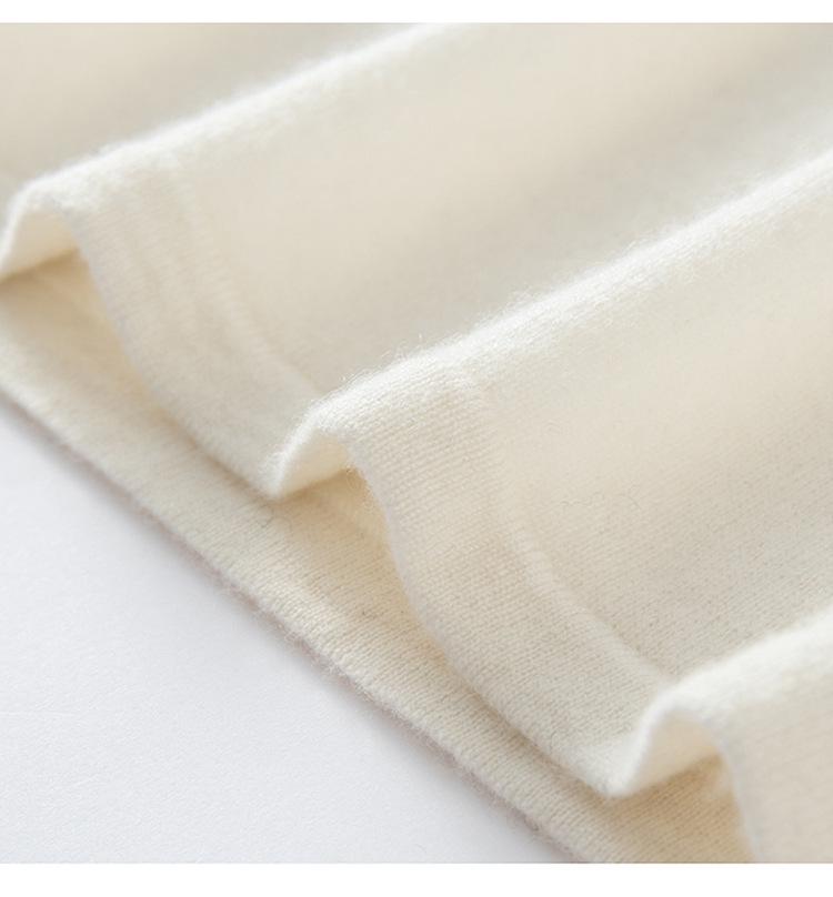 2025 Autumn/Winter French V-neck Sleeveless Slimming Cashmere Knit Vest