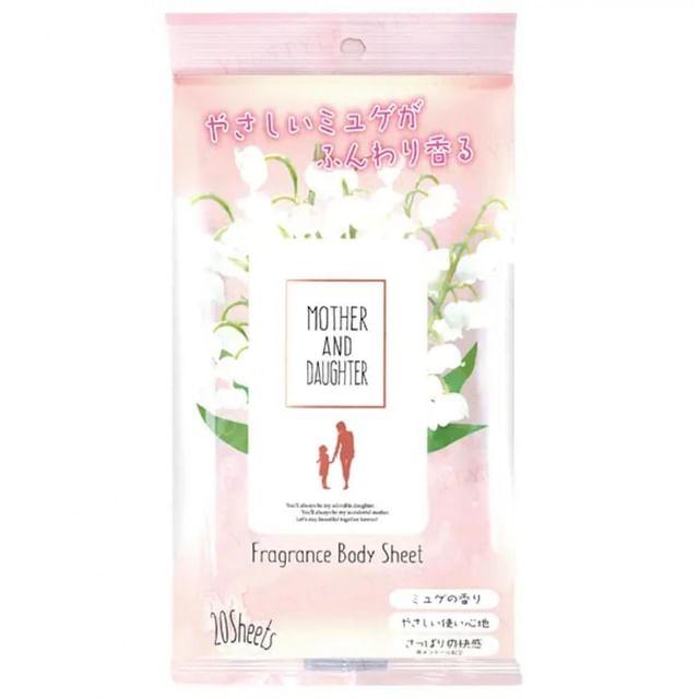 Mother & Daughter - Fragrance Body Sheet Muguet Fragrance 20 pcs
