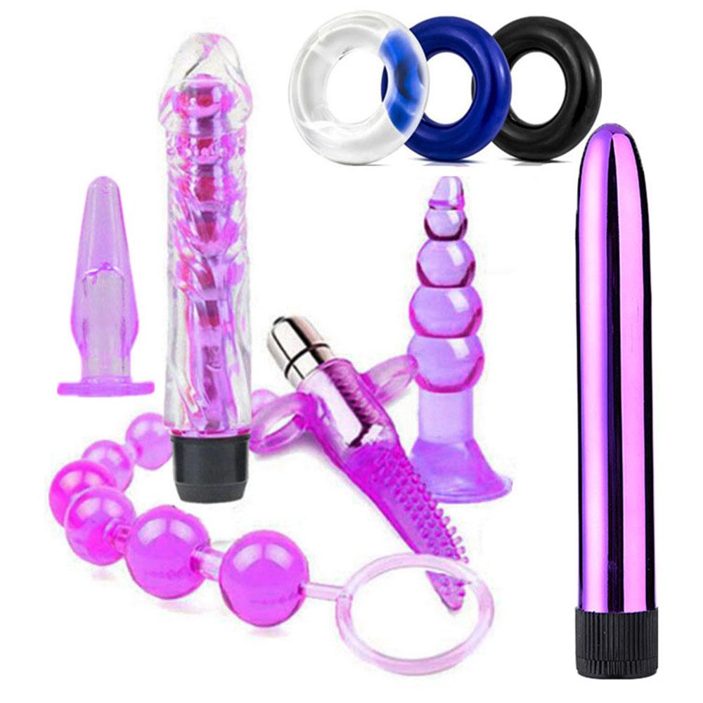 Anal vibrator Sex Toys for Gay Beads Butt Plug Women Body Massager Waterproof Cock Ring Clit Midnight for women Solo game