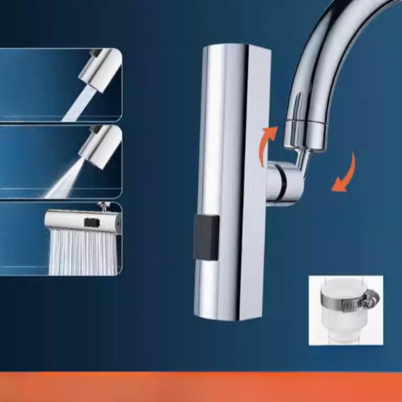 Kran kuchenny typu wodospad, wielofunkcyjny, rozkładany kran z przełącznikiem wylewki do zlewu kuchennego