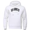 Los Angeles California Black Printed Men'S Sweatshirt Hipster Warm Hooded Hip Hop Crewneck Hoodies Autumn Loose Clothing Womens