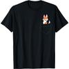 Fox Gifts For Fox Lovers Cute Baby Pocket Fox T-Shirt