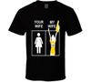 Pittsburgh Steelers T Shirt Sports Football Tee Your Wife My Wife Funny Sporting