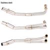 Compatible KYMCO AK550 Front Exhaust Pipe, Non-Destructive Installation, Direct Mount