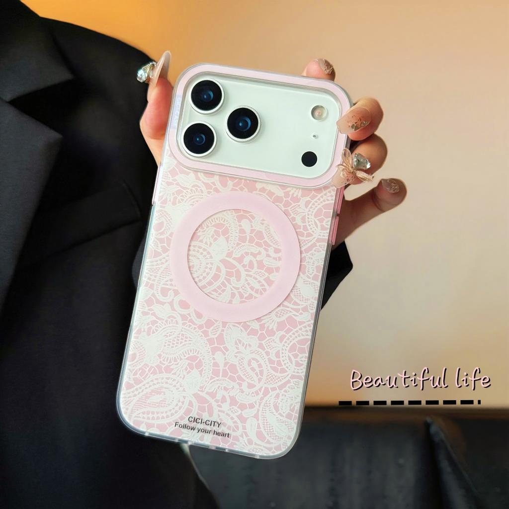 For iPhone 17 Air 17 13 14 15 16 Pro Max Magsafe Case Color Anti-Collision Drop-proof Protective Cartoon Animals Phone Cover