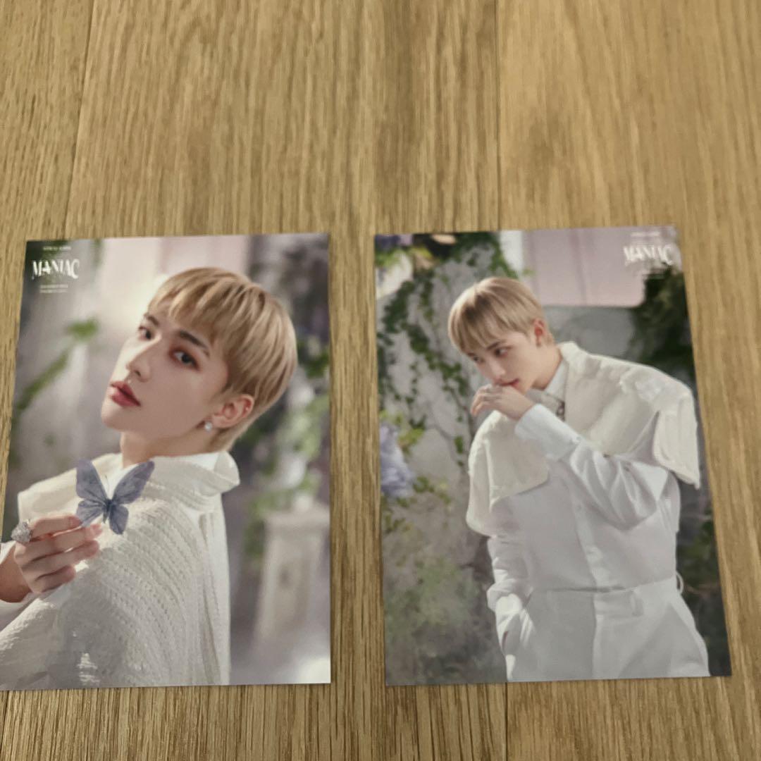 

[USED] Stray Kids Hyunjin maniac encore postcard
