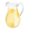 1.1/2.2L Water Jug Transparent Heat-Resistant Plastic Cold Water Kettle Water Pot With Handle Large Capacity Home Juice Pitcher