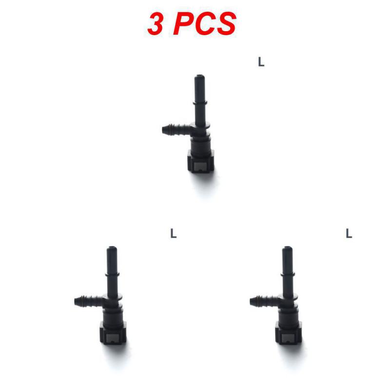 1~10 STÜCKE Autozubehör 7,89 ID6 Auto Auto Kraftstoffleitung Bundy T-Stück Schlauchkupplung Nylon Motorrad Schlauchkupplung Schnellverschlussverbinder