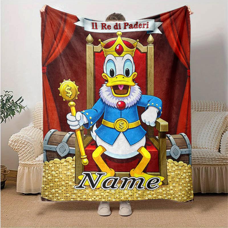 Custom 1pc Jungle Adventure Friends Blanket, Soft And Comfortable Blanket, Casual Warm, Camping Travel Blanket, Birthday Gift Q91041