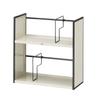 Lion Office Desk 2 Light Gray Rack, Tiers, 550mm, MBR-5,