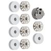 10Pcs Spule Spule Fall Metall Spool Walking Fuß Industrielle Nähmaschine Zubehör