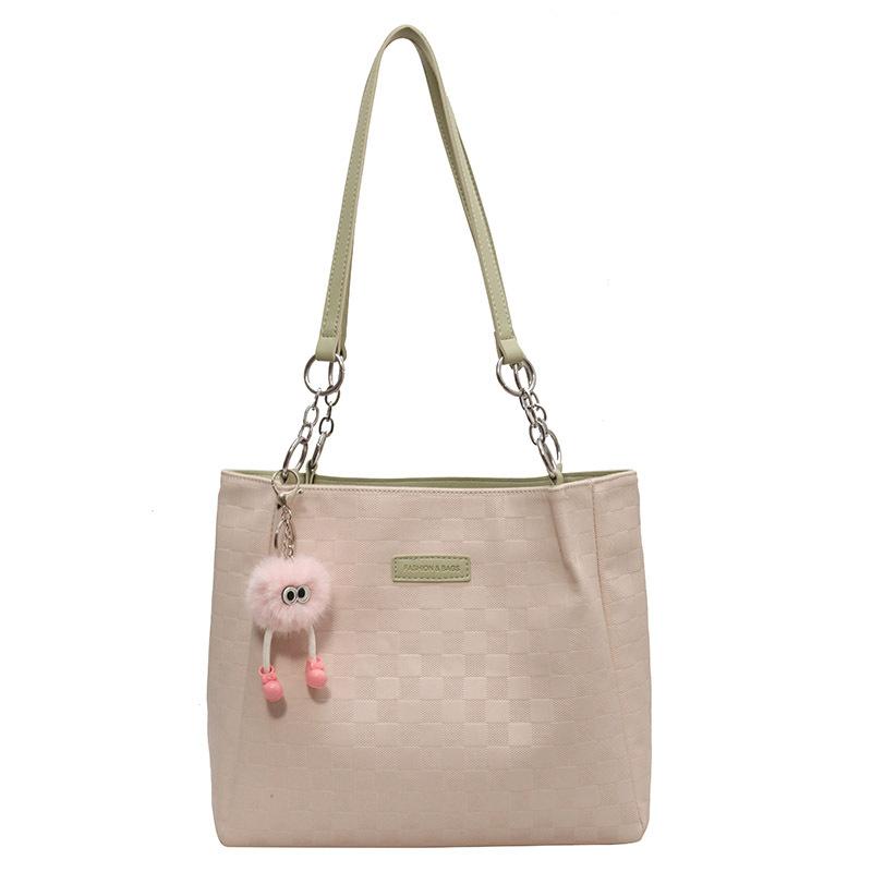 Today's popular large-capacity commuter big bag women's new high-end sense versatile fashion student shoulder tote bag