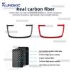 Carbon Fiber Style Interior Sticker for Porsche Cayenne 2018-2023 LHD RHD Gear Shift Panel Center Console Storage Organizer