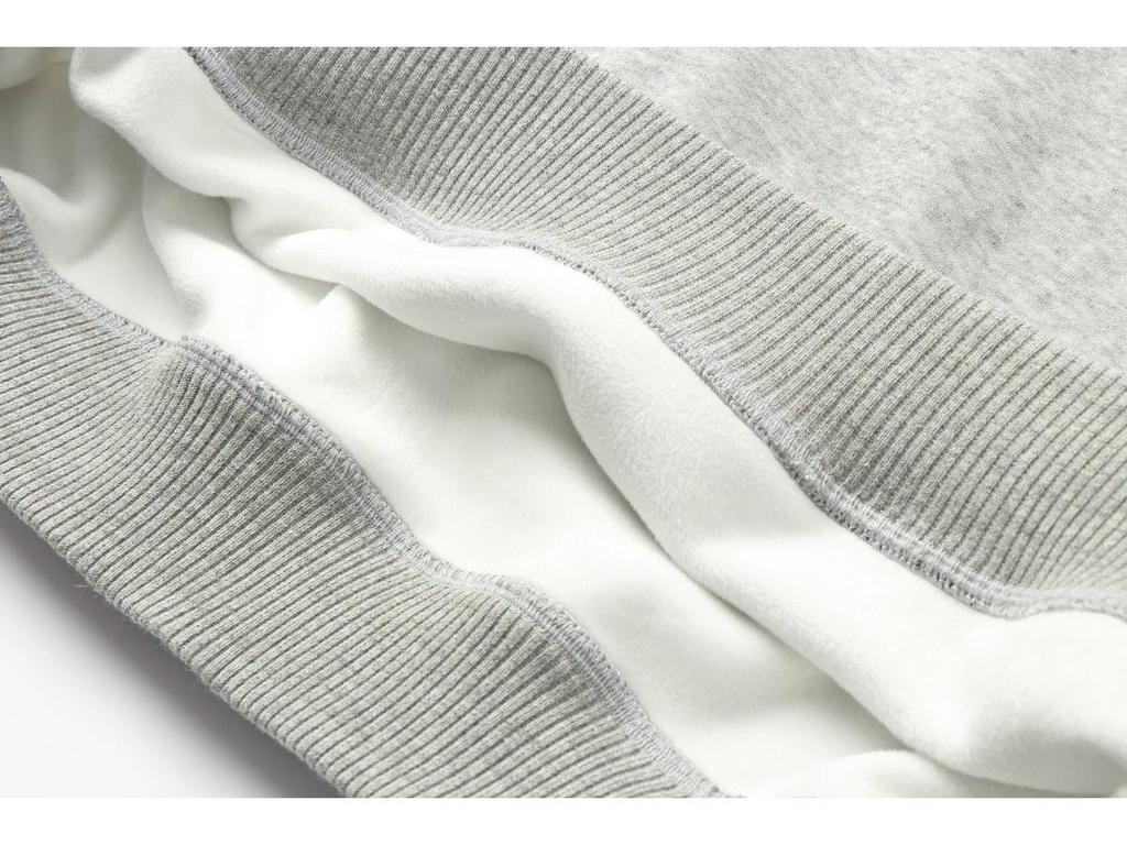 Felpa con mezza zip e fodera in pile RUIIENRS x 3QMODE Inverno 2025 Stile
