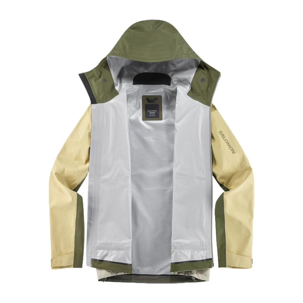 SALOMON Outline 3L Gore-Tex Kapuzenmode Klassisch Bequem Winddicht Atmungsaktiv Wasserdicht Jacke Herrenjacken C26898