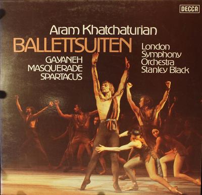LP Record ARAM KHATCHATURIAN, LONDON SYMPHONY - Balletsuiten - Gayaneh/ Masquerade/ 642545 Decca 1978 Germany Soundtracks & Musicals Used