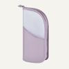 Waterproof Toothbrush Toiletry Pouch Clear Zipper Closure Portable Beauty Holder Large Capacity Vertical Stand Cosmetic Bag