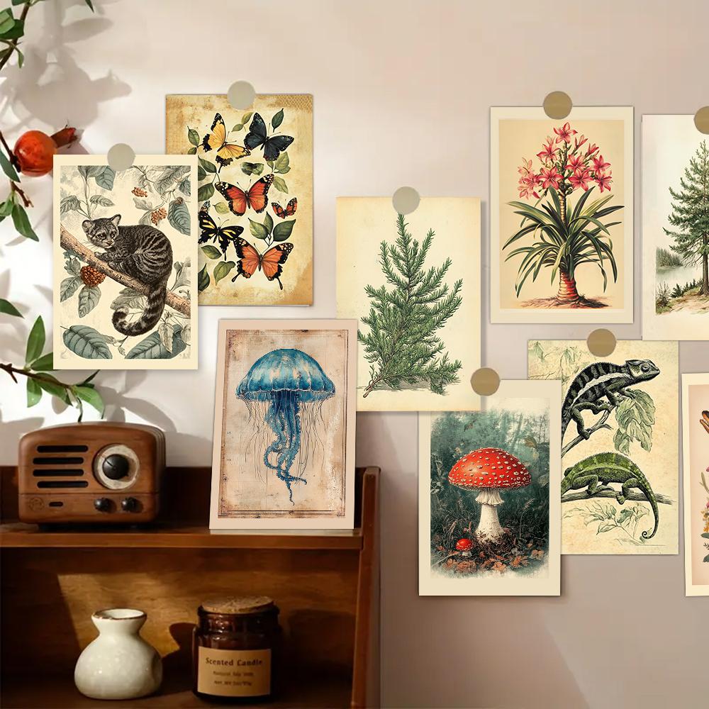 32 Pcs, Vintage Easter Postcards, Wall Stickers, Mailing Cards, Greeting Cards, DIY Postcards, Souvenir Postcards, Decorations