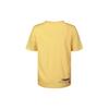 Nike Lux Print Crew Neck Sports Tee Women Tops Yellow CT8921-795