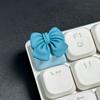 Cute Pink Bow Mechanical Keyboard Keycap - Custom Resin Keycap for Cherry MX Switches, Aesthetic Keyboard Decor