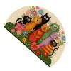 1/2 Pcs Cute Cat Anti-Slip Entrance Mat: Dirt-Resistant & To Maintain Carpet Entrance Door Mat At The Foyer