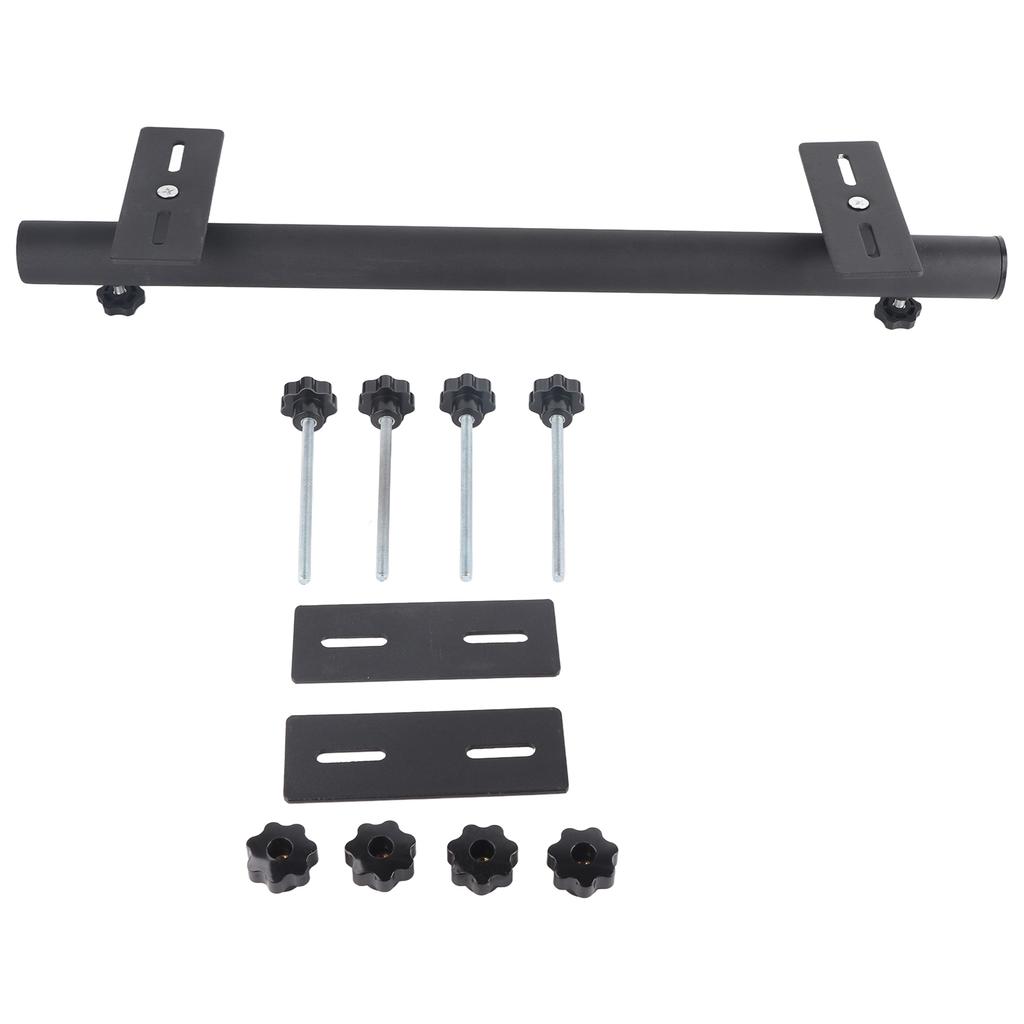 Patio Umbrella Holder Stand Waterproof Deck Sun Umbrella Clamp Mount for Most Wooden Iron Deck Rail