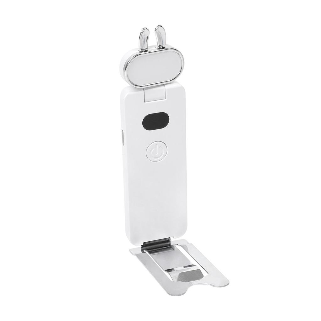 Compact USB Rechargeable Book Light - Portable, Eye-Friendly, Folding Clip Lamp for Reading