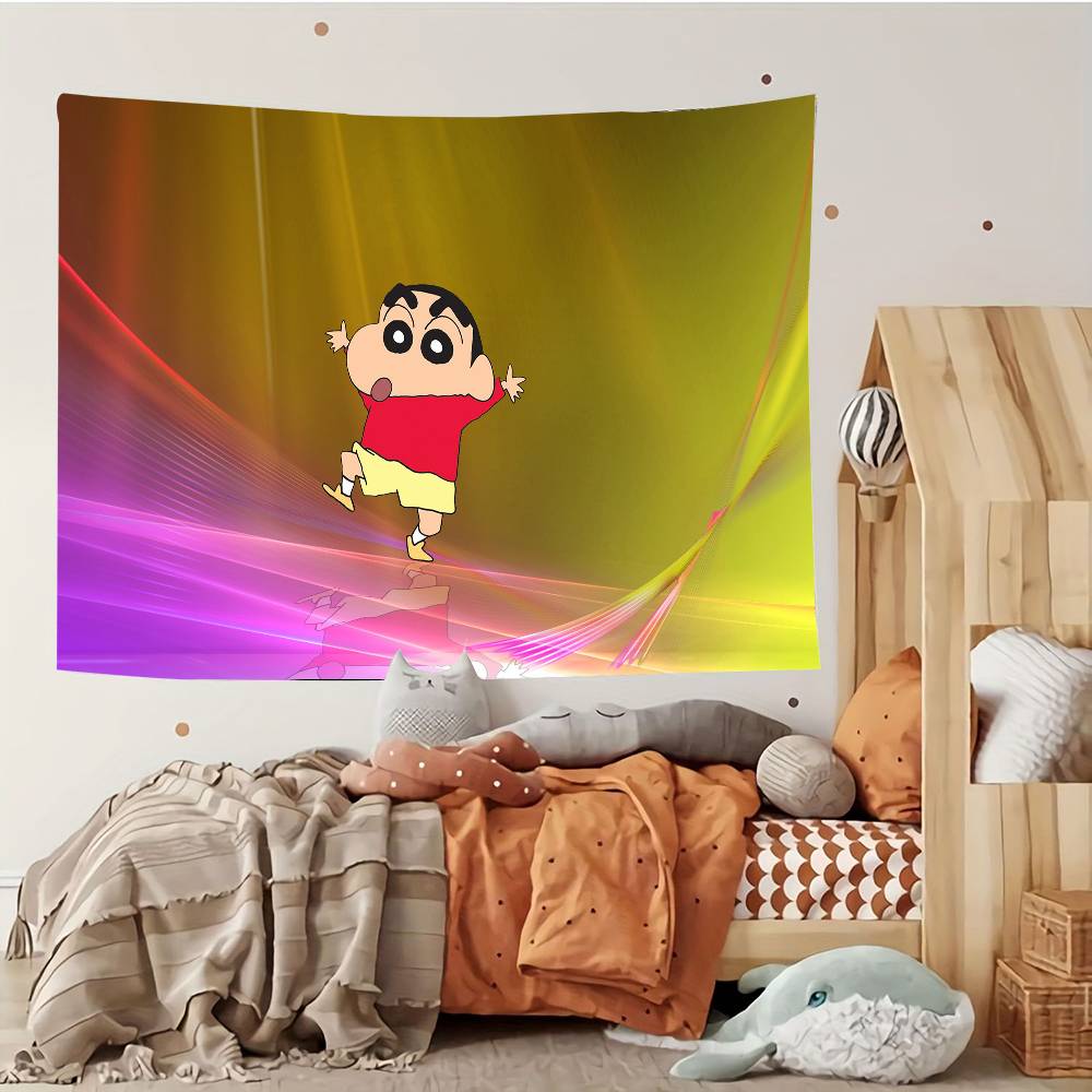 CCrayon SShinchan Tapestry Customizable Tapestries Of Various Styleswall Hangings Celebrity Photo Printingwall Hangings