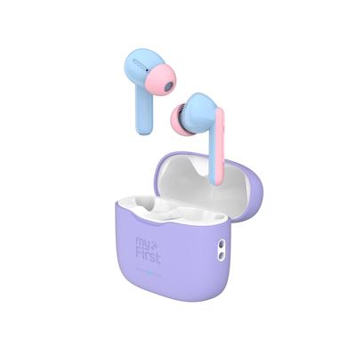 MyFirst Auricolari Carebuds Volume Assunzione Suono Esterno Prevenzione Cinturino a Mano Bambini In-Ear Limite/Modalità Automatica/Funzionamento Touch/Sicurezza/Chiaro